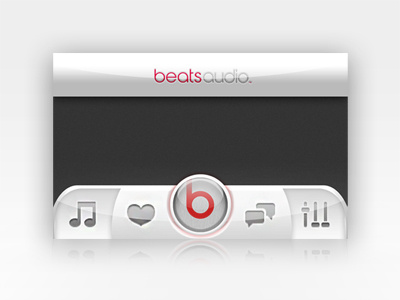 Beats By Dre iOS Ui