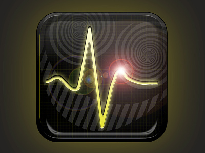 Fearmonitor App Icon (THE SMILER) 2013 altontowers heartline icon ios iphone5 jakdempsey newride sw7 topsecret ui