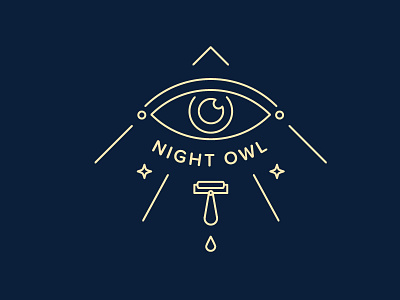 Night Owl 2 branding logo mark wip