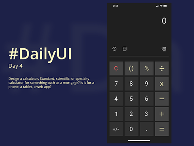 DailUI Day 4 dailyui design ui ux