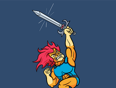 Lion O's Sword cartoon graphic weapon