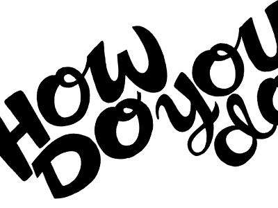 How do you do hand lettering typography