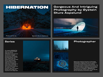 HIBERNATION - Layout exploration