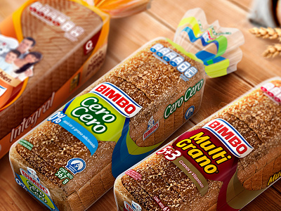 BIMBO ENVIRONMENT bimbo branding bread breakfast package packaging