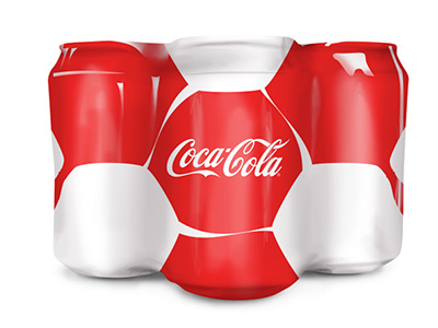 Coca-Cola 7Pack coca coca cola cocacola design packaging soccer