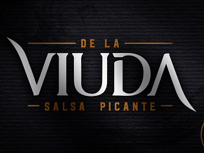 LA VIUDA branding design logotype package