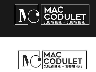 Mac Codulet black branding design design mockup graphic design logo logo design minimal mockup simple vector wordmark