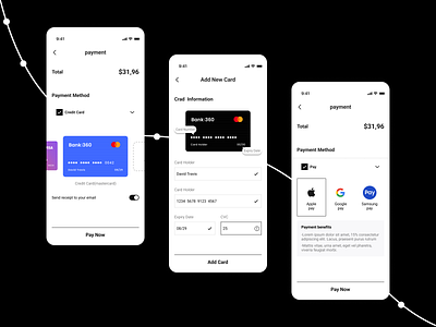 Daily UI 002_Credit Card Checkout 002 daily ui modern ui design uiux user interface