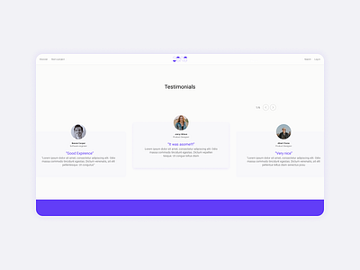 Daily UI 039_Testimaonials daily ui review testimaonials ui ui design uiux user interface