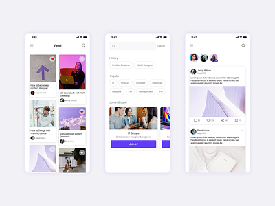 Daily UI 047_Activity Feed activity feed daily ui design figma ui ui design uiux user interface