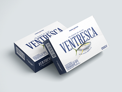 Tuna Belly (Ventresca) | Packaging brand brand identity branding clean food foodie gourmet identity packaging tuna white