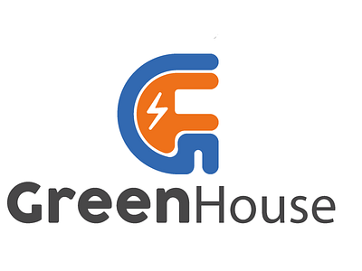 Green House branding design graphic design illustration illustrator letter logo logo logo designing photoshop vector