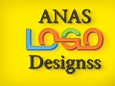 ANAS LOGO DESIGNSS branding design illustration illustrator letter logo logo logo designing photoshop vector