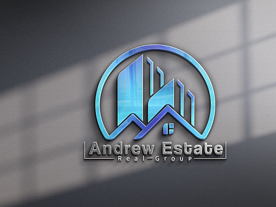 Real Estate Logo branding design illustration illustrator letter logo logo logo designing photoshop vector