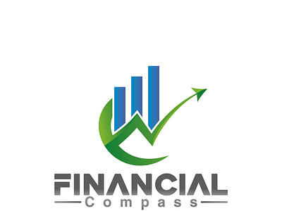 Financial compass branding compass design financial financial compass logo illustration illustrator letter logo logo logo designing photoshop ui vector