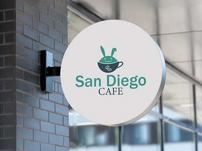 San Diego Cafe branding cafe cafe logo coffee logo design illustration illustrator letter logo logo logo designing photoshop ui vector