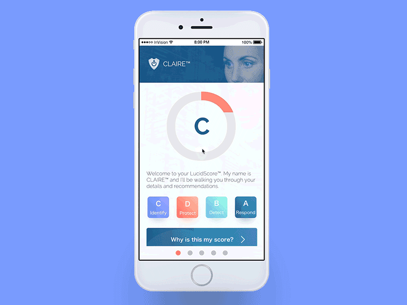 How CEOs of law firms prefer to be notified of cyber risks. animation interaction design ix design micro interactions mobile web app product design ui design user experience design ux design uxui design visual design