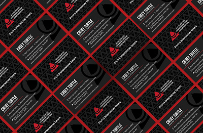 ACC Business Cards brand identity branding business card collateral design icon pattern