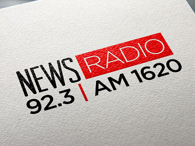 News Radio Logo brand identity branding business logo design flat graphic design logo typography