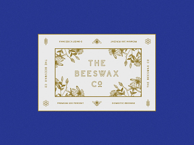 Beeswax Identity bee beeswax icon identity logo type