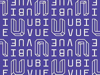 Ubivue Pattern logo logomark mark pattern