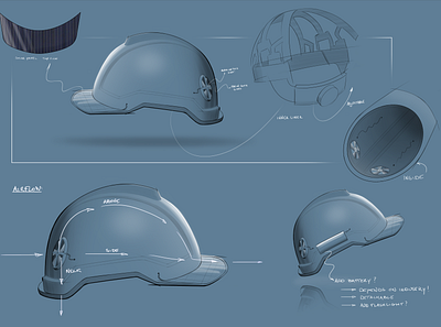 Construction helmet concept sketch 2d drawing concept development concept sketch design design sketch digital product sketch digital sketch industrial