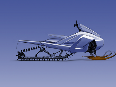 Snowmobile concept sketch