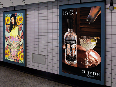 Sipsmith Mockup 1 advertising branding marketing