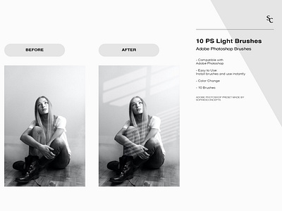 10 PS Light Brushes | Adobe Photoshop