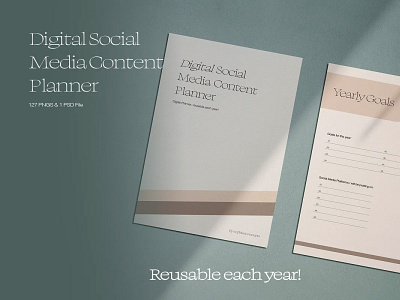 Digital Social Media Content Planner