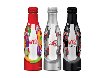 Package design - Coca-Cola branding communications creative direction design graphic design identity logo packaging typography