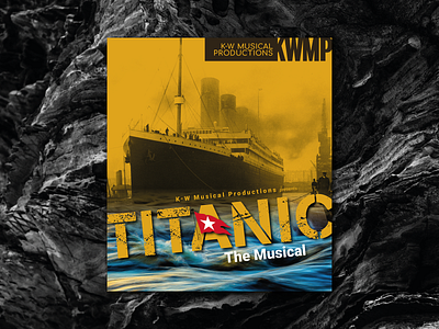 Identity - Titanic the musical branding communications design graphic design identity logo marketing theatre typography