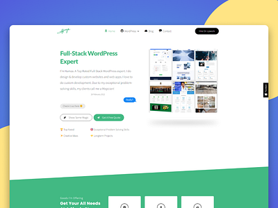 Full Stack WordPress Developer Portfolio