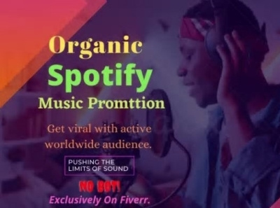 I will Do Spotify Promotion On Spotify Music Promotion atlanticrecords