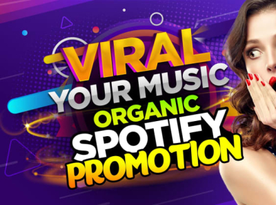 Do organic spotify album promotion, spotify music promotion by