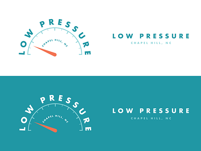 Low Pressure Logo Idea cycling design graphic design illustration logo mountain biking print typography