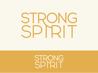 Strong Spirit - logo design branding graphic design logo