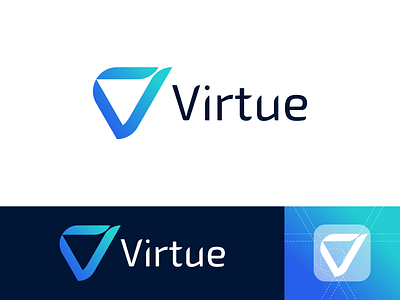 Virtue - logo design branding graphic design logo