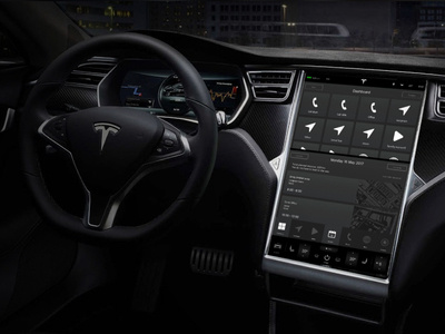 Tesla Dashboard Unit UX/UI