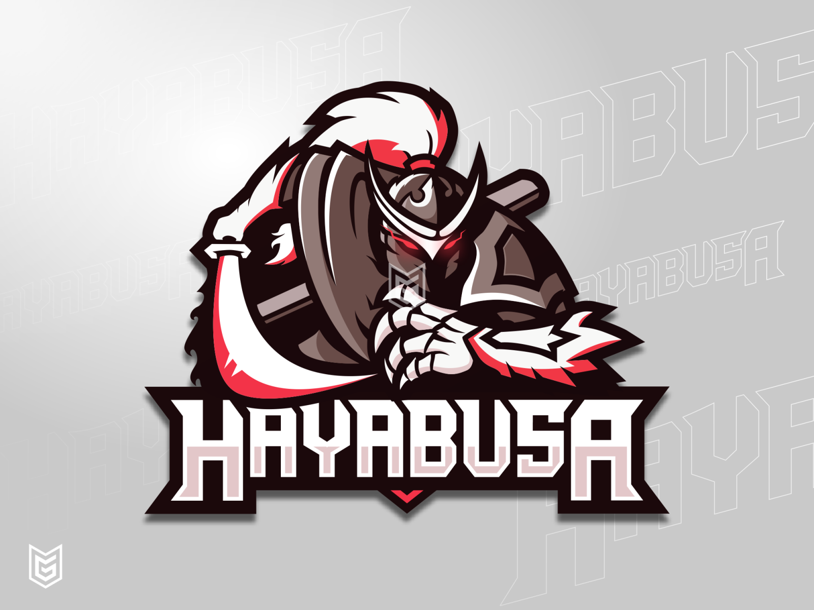 hayabusa logo font