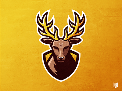 Deer Esport Logo Mascot adobe illustrator coreldraw deer deer head deer illustration deer logo deer mascot design esport esport logo gamer gaming illustration logo mascot