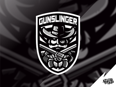 GUNSLINGER | Gunslinger Cowboy Mascot Logo branding coreldraw cowboy cowboy logo cowboy mascot logo design esport esportlogo gamer gaming graphic design gunslinger gunslinger logo illustration logo mascot revolver revolver logo top gun ui