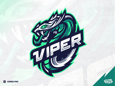 VIPER Esport Logo Mascot