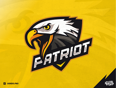 PATRIOT | Eagle Esport Logo Mascot bald eagle coreldraw design eafle eagle logo eagles esport esportlogo gamer gaming hawk illustration logo logo idea logo inspiration mascot sport sport logo streamer twitch