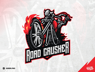 Motorbike Logo Mascot design esport esportlogo gamer gaming ghost rider harley illustration logo logo idea mascot mascot logo motorbike motorcycle sport streamer twitch