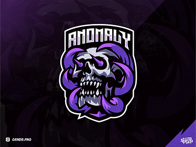 ANOMALY | Skull Esport logo