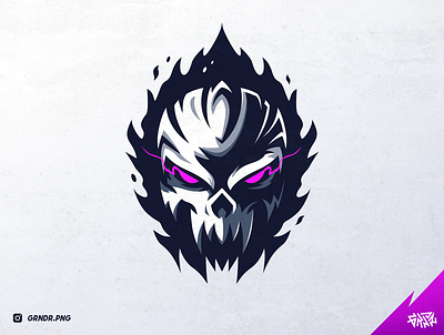 Skull Mascot Logo Concept branding design esport esportlogo gamer gaming illustration logo mascot mascot logo mascot logo idea skull sport sport logo idea sportlogo sports