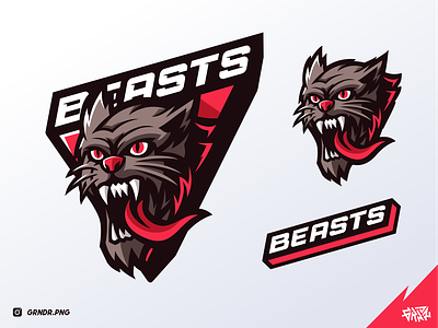 BEASTS Mascot Logo Design