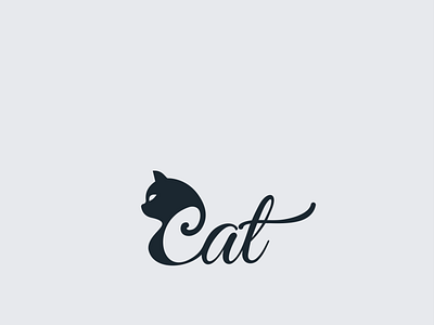 Cat logo concept by Gufis on Dribbble