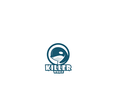 KillerWhale logo concept animation graphic design logo